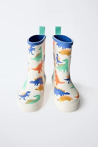 DINOSAUR RAIN BOOTS