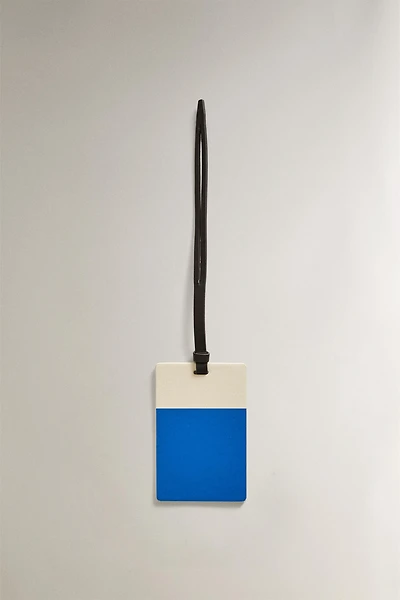 LEATHER LUGGAGE TAG