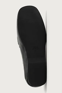 LEATHER PENNY LOAFERS