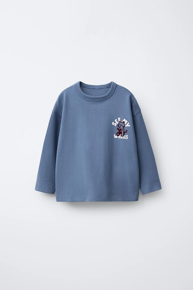 T-SHIRT ANIMAUX FLOQUÉS