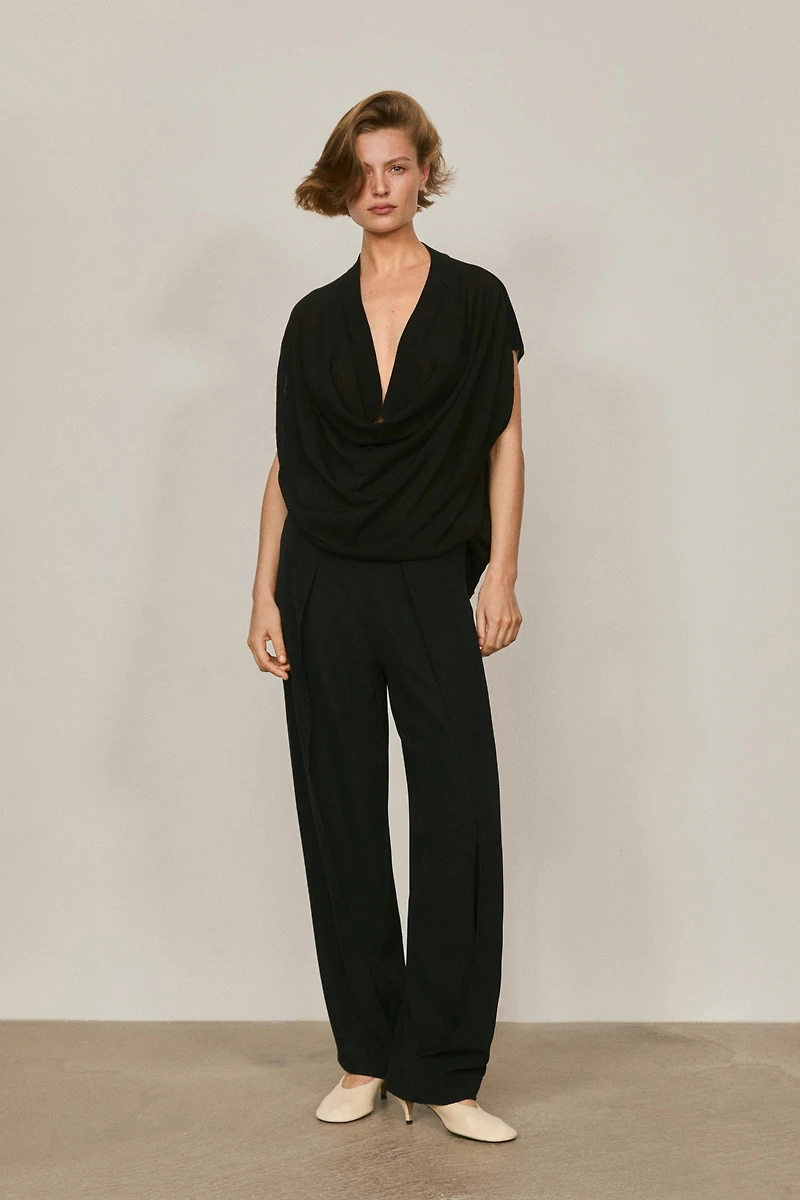Lightweight trousers with layered detail - LIMITED EDITION