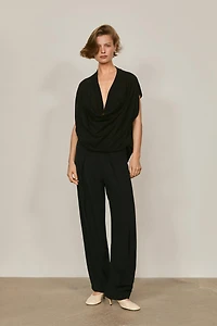 Lightweight trousers with layered detail - LIMITED EDITION