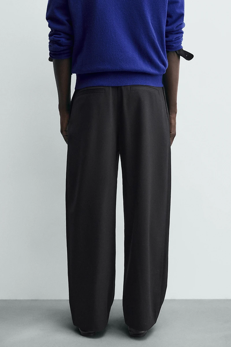 PANTALON PLIS AVEC LAINE