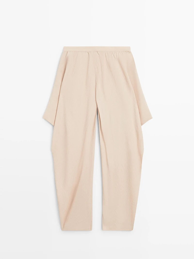 Pantalon fluide bouffant