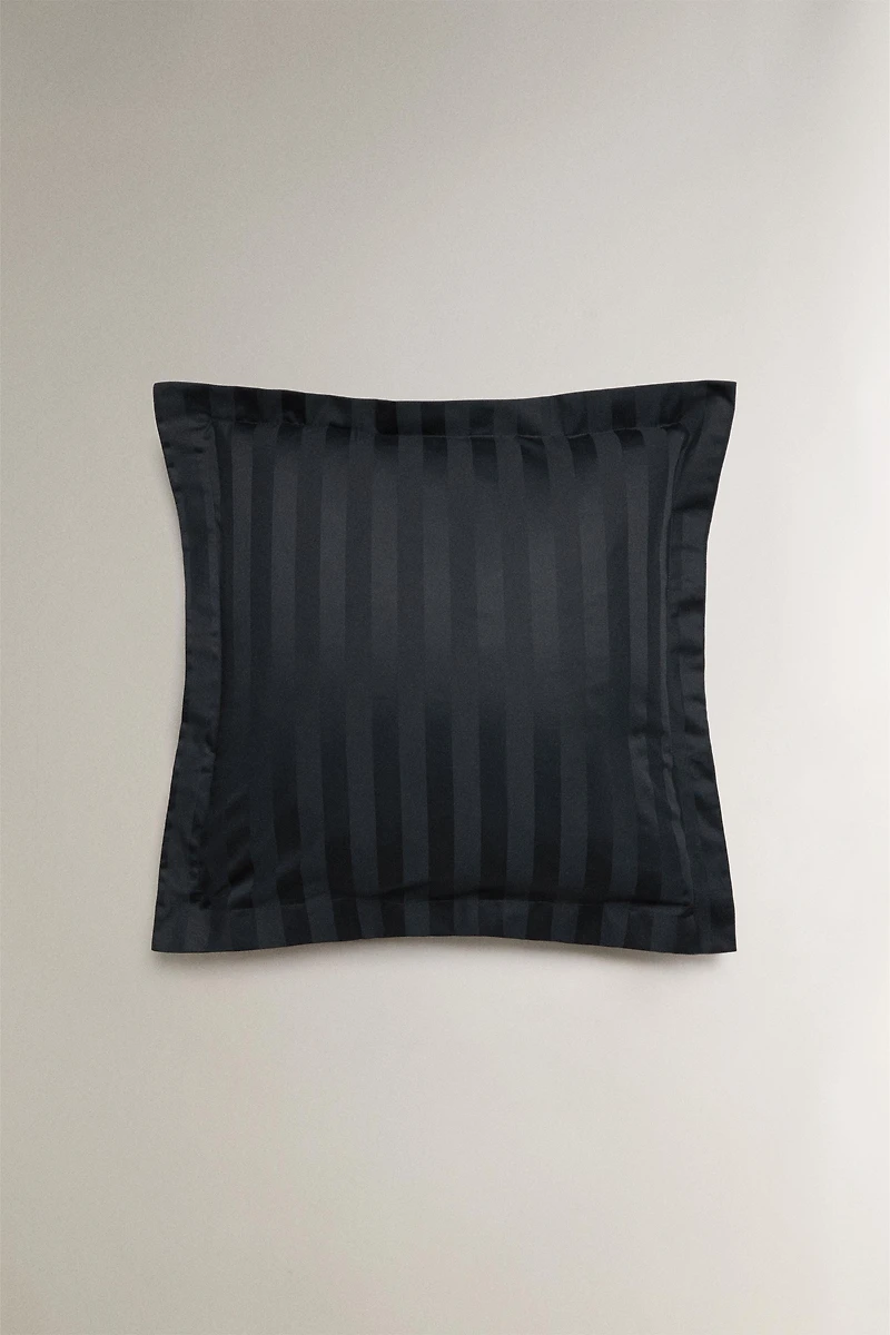 STRIPED SATEEN PILLOWCASE (500 THREAD COUNT)