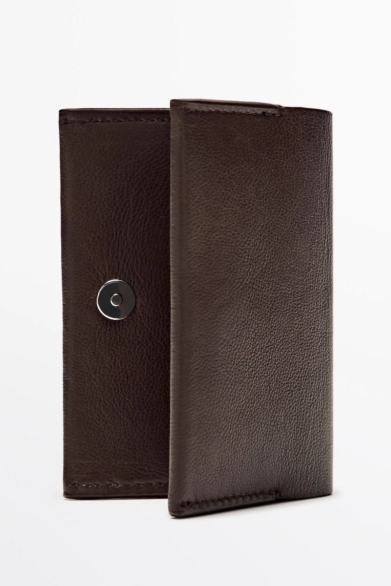 Nappa leather wallet