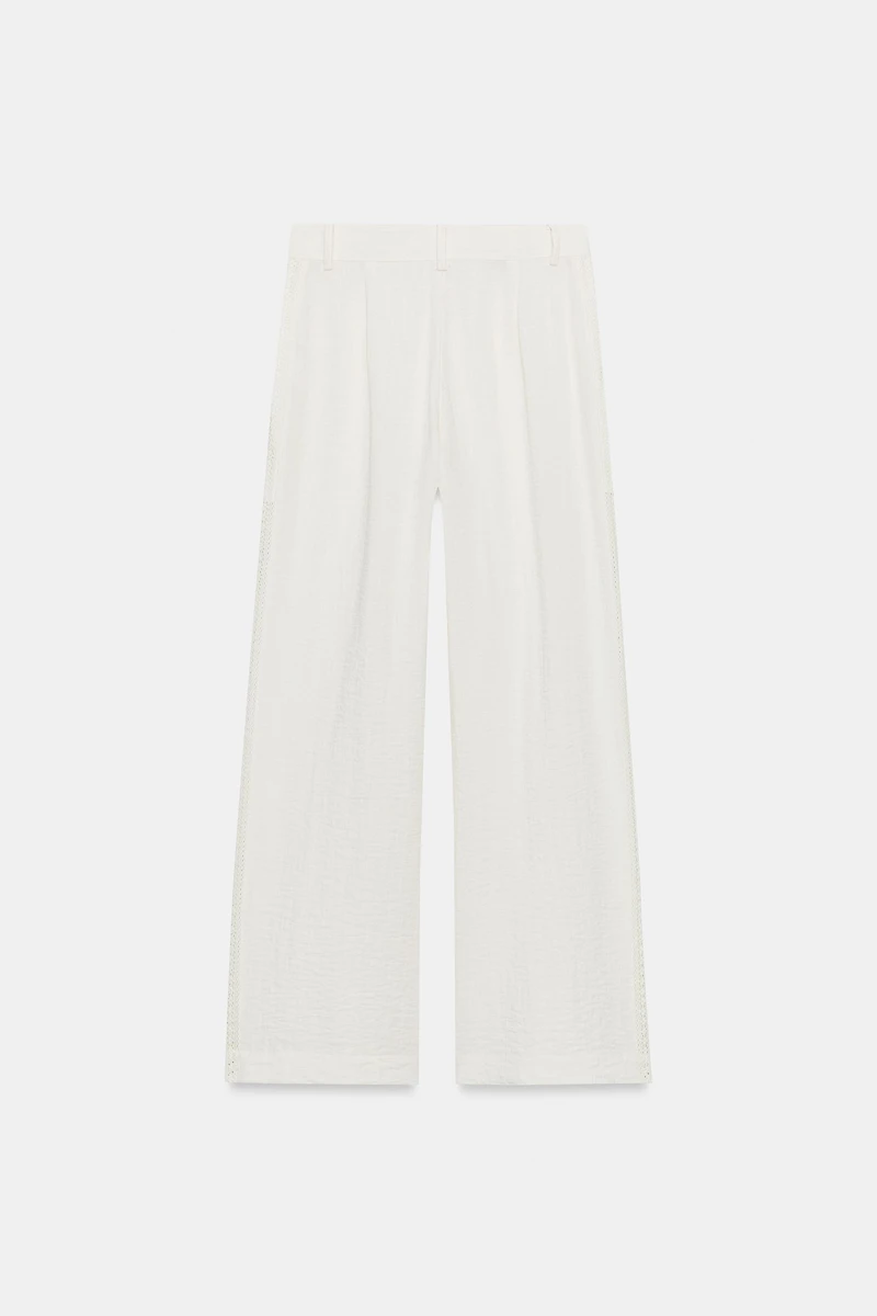 PANTALON À ENTRE-DEUX LATÉRAUX
