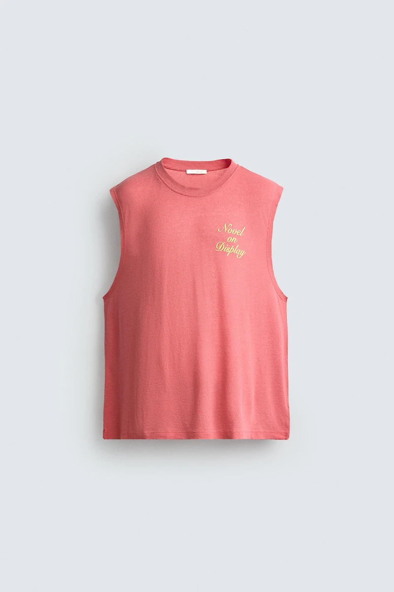 RELAXED FIT GRAPHIC TANK TOP