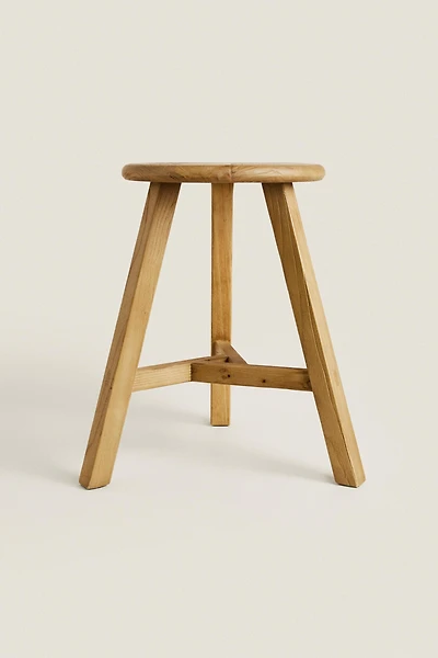 TABOURET BOIS ORME