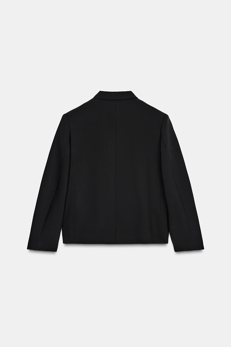 DOUBLE BREASTED CROP BLAZER