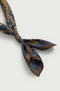 100% SILK PAISLEY BANDANA