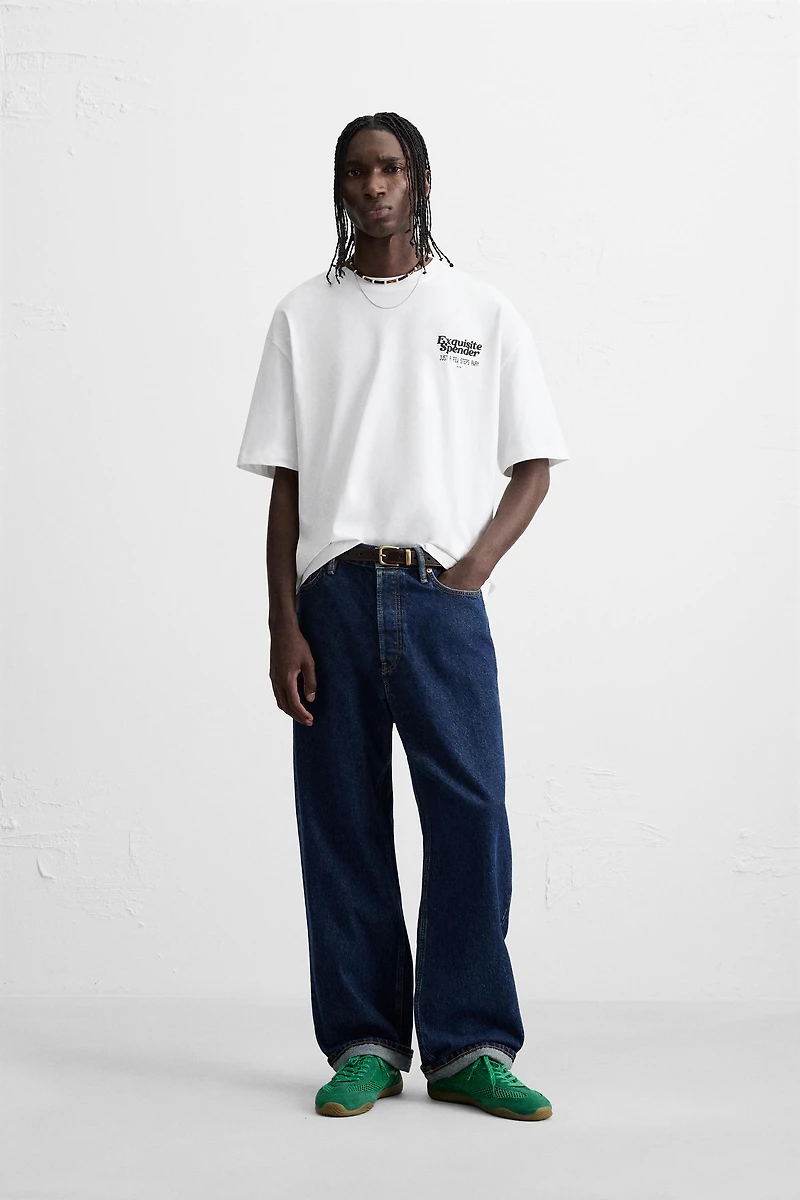 RAISED PRINT T-SHIRT