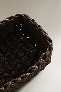 WOVEN PAPER BASKET