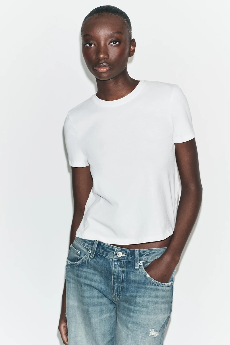 T-SHIRT RUSTIQUE MANCHES COURTES