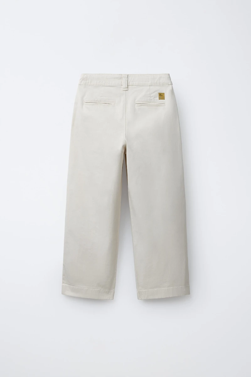RELAXED FIT CHINO PANTS
