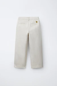 RELAXED FIT CHINO PANTS