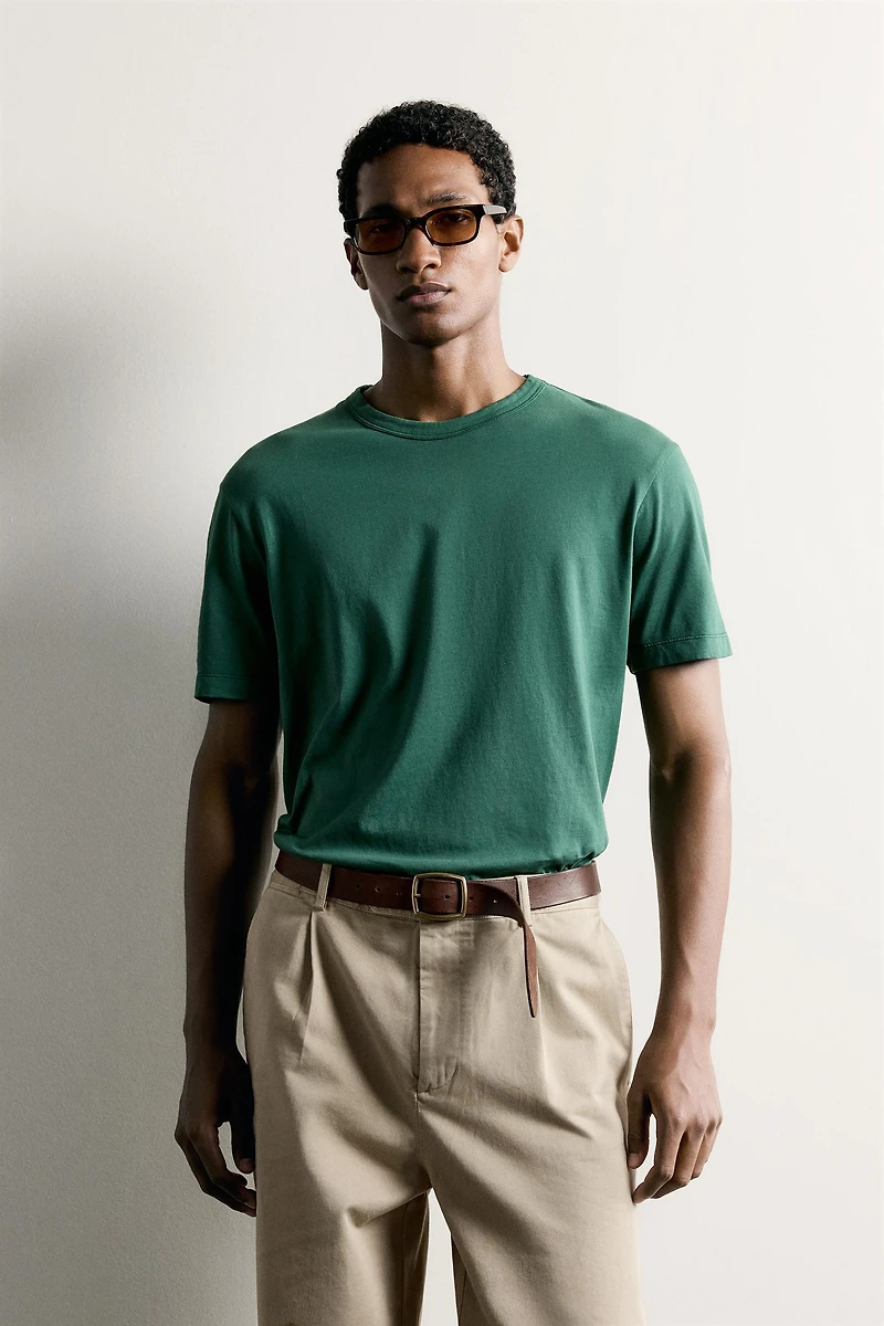 WASHED REGULAR FIT T-SHIRT