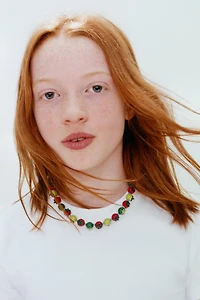 COLLIER FANTAISIE TOMATES
