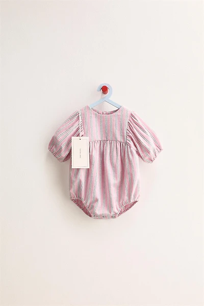 ZARA TIMELESS - STRIPED ROMPER