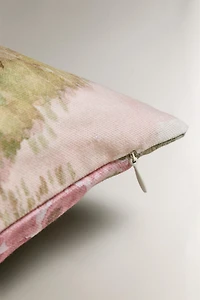 BUSH PRINT THROW PILLOW COVER