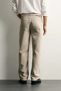 LIGHTWEIGHT COTTON-HEMP JEANS