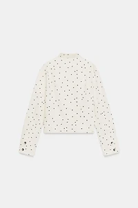 POLKA DOT FITTED JACKET