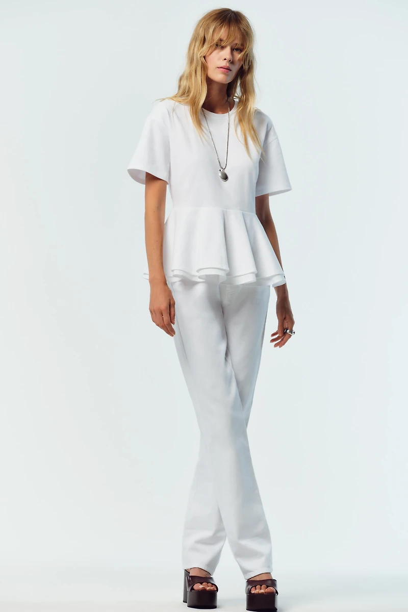 T-SHIRT PÉPLUM