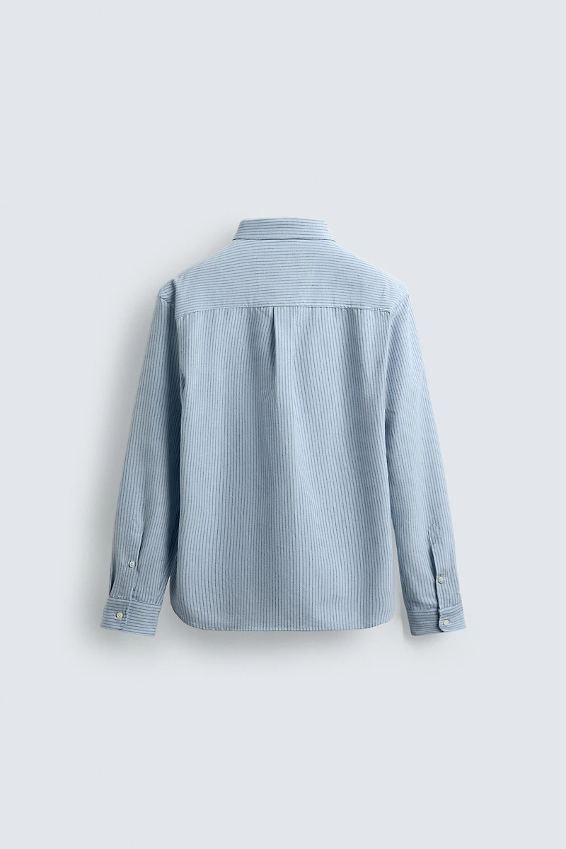 REGULAR FIT STRIPED SHIRT