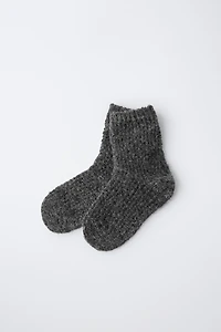 KNIT SOCKS WITH WOOL