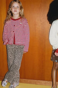 STRIPED AND CHERRY CARDIGAN