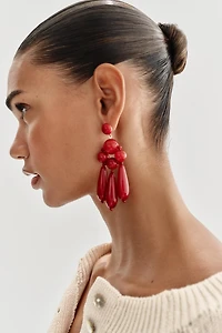 MULTI-PIECE BUTTON EARRINGS