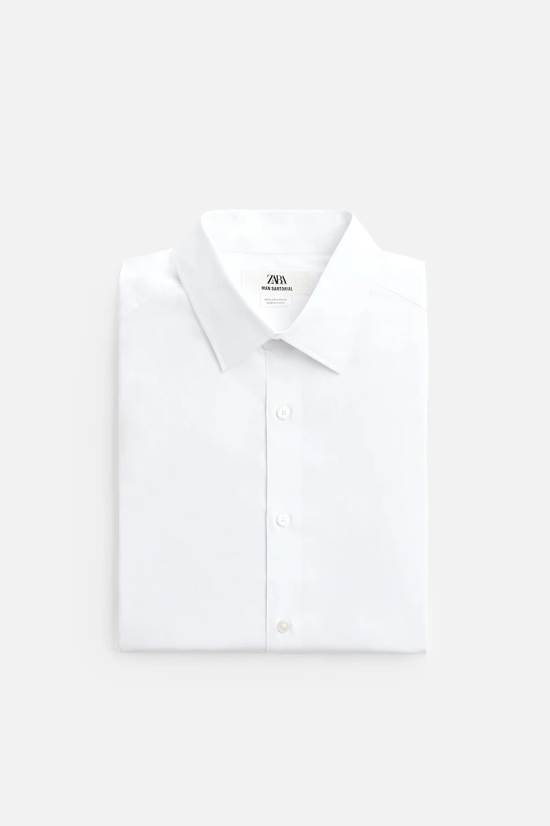 REGULAR FIT TEXTURED SHIRT