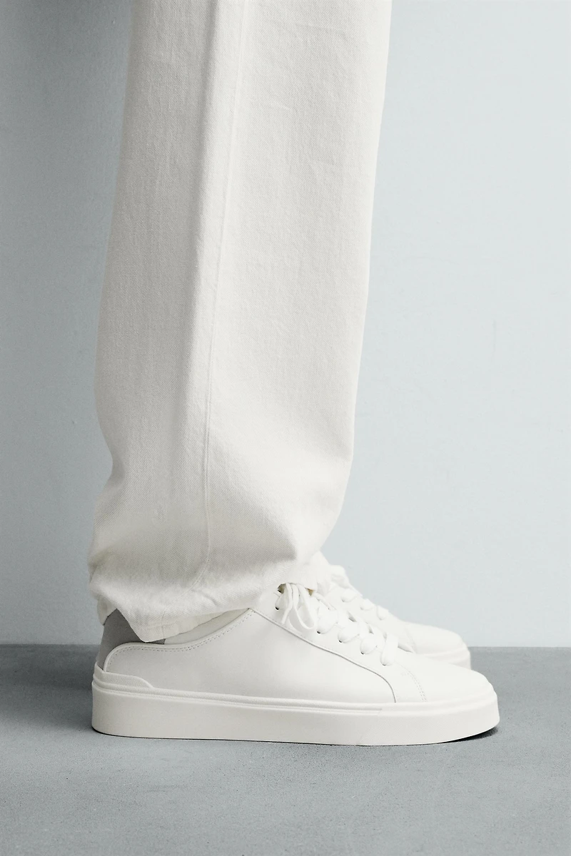 HEEL DETAIL SNEAKERS