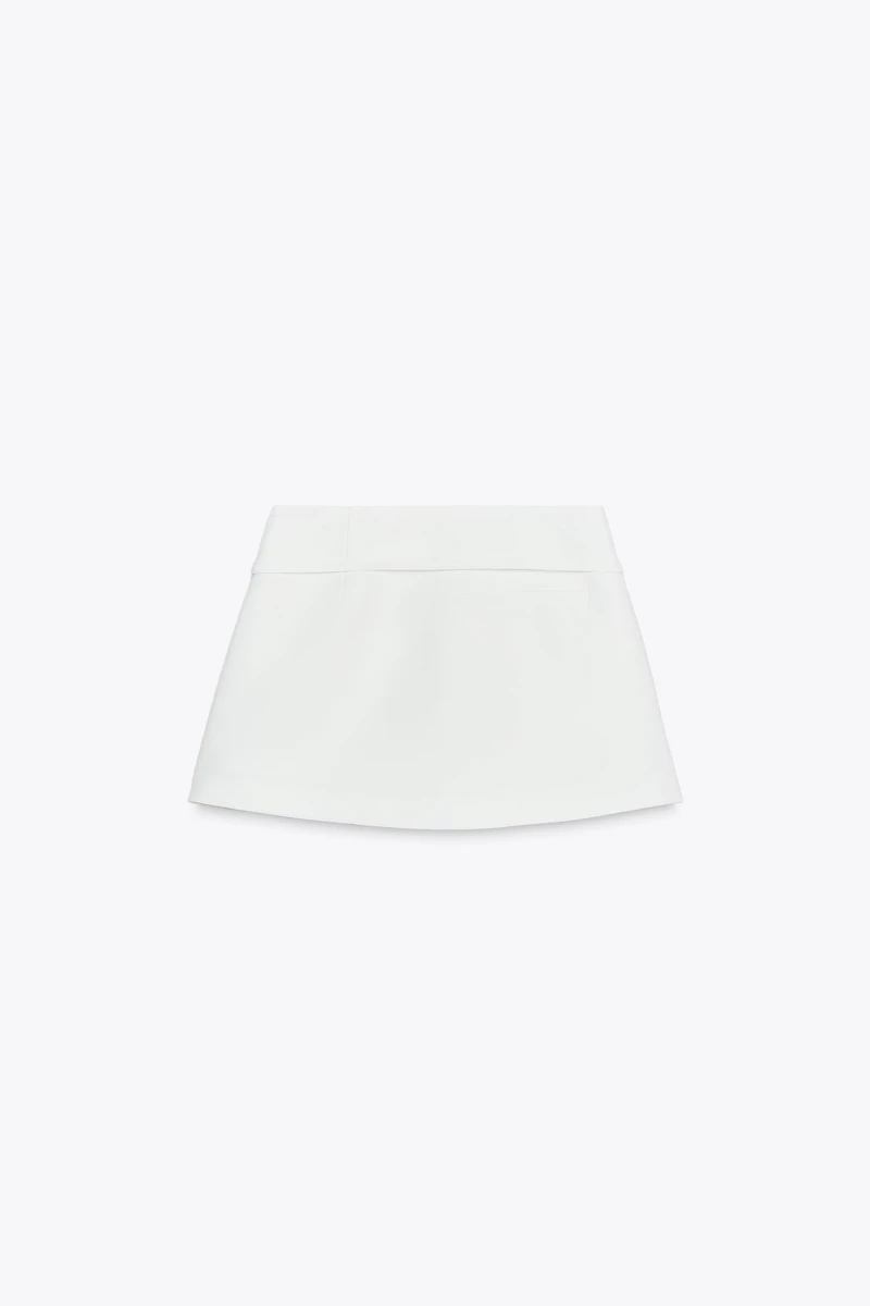 JUPE-CULOTTE CEINTURE