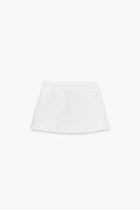 JUPE-CULOTTE CEINTURE
