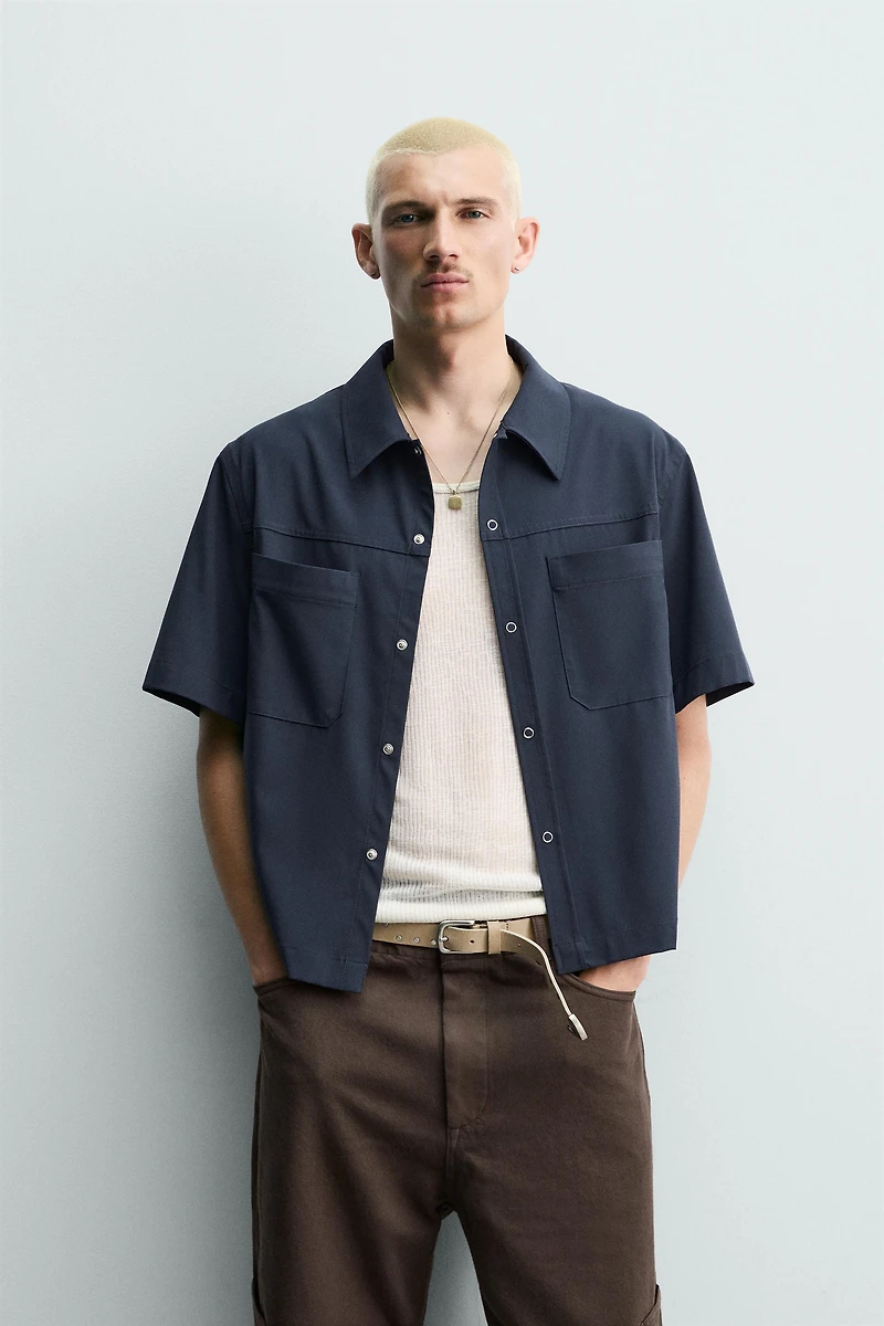 CHEMISE TECHNIQUE RELAXED FIT
