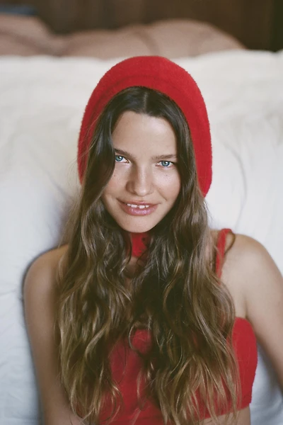 NYLON HOOD WITH BUTTONS