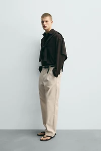 PANTALON CHINO COUPE DÉCONTRACTÉE RAYURES