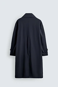 FLOWY DOUBLE BREASTED TRENCH COAT