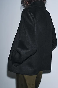 WOOL BLEND JACKET ZW COLLECTION