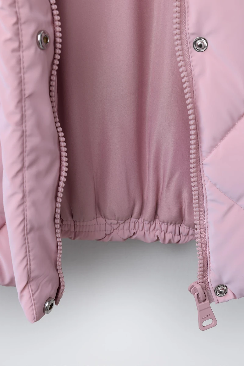 RUBBERIZED PUFFER JACKET