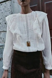 ROMANTIC RUFFLED SHIRT