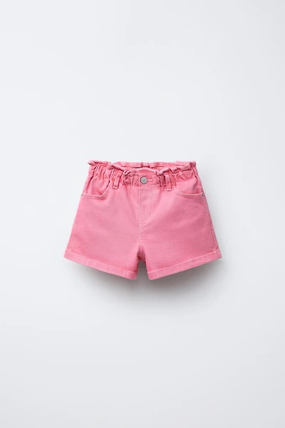 COMFORT TWILL PAPERBAG SHORTS
