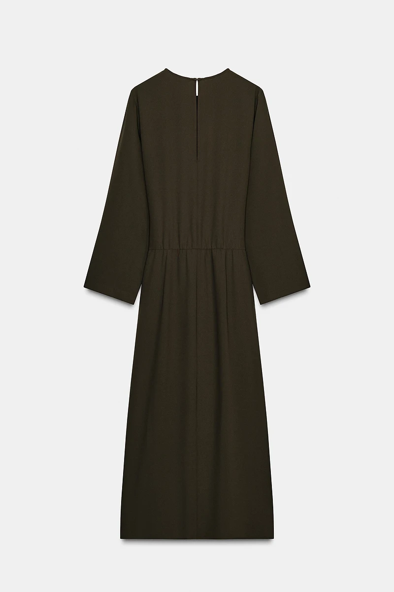 ZW COLLECTION PLEATED MIDI DRESS