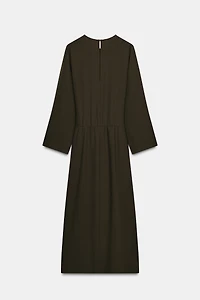 ZW COLLECTION PLEATED MIDI DRESS