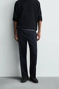 PANTALON REGULAR FIT 100 % LAINE