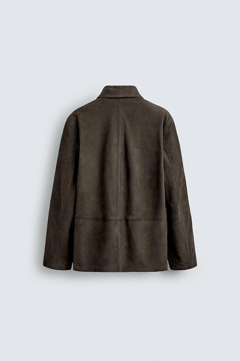 LIMITED EDITION SUEDE LEATHER JACKET