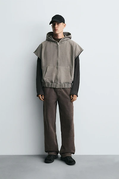 WASHED RELAXED FIT JOGGER PANTS
