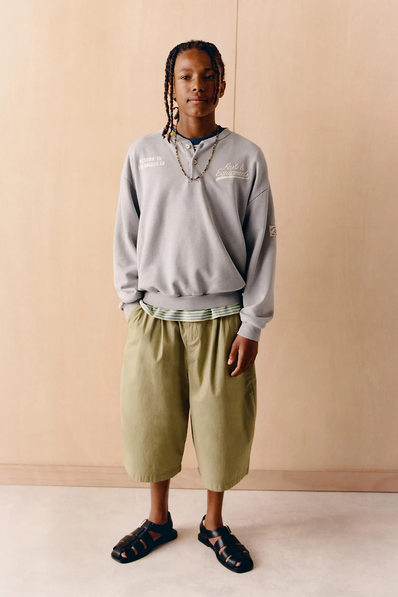 SWEAT COL POLO