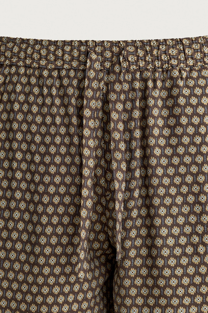 PANTALON STYLE JOGGING IMPRIMÉ